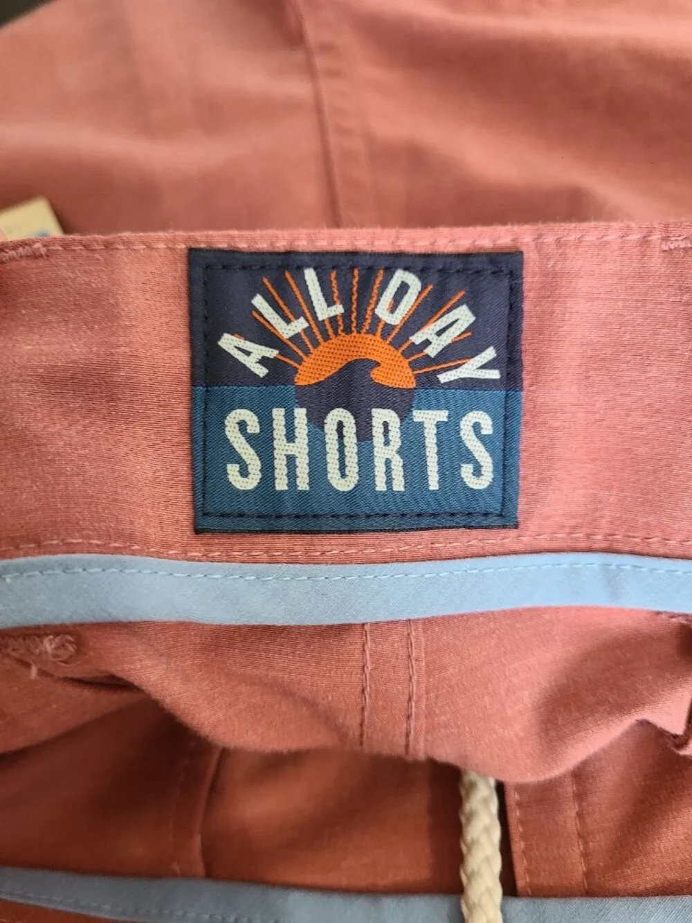 NWT Faherty Beltloop All Day Short Redwood size 30